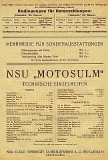 NSU Motosulm Prospekt 1932