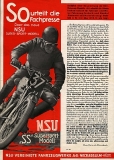 NSU 500 ccm SS Prospekt 1932