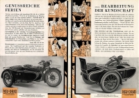 NSU-D sidecars brochure 1932