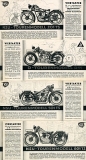 NSU motorcycle program 1933