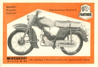 Panther Mokick M 60 brochure 1960s