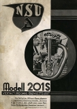 Preview: NSU 201 S Prospekt 1933 Preview: NSU 201 S Prospekt 1933