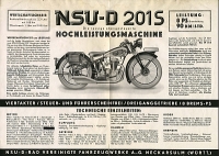 Preview: NSU 201 S Prospekt 1933 Preview: NSU 201 S Prospekt 1933
