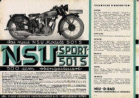 Preview: NSU 501 S Prospekt 1934 Preview: NSU 501 S Prospekt 1934
