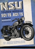 NSU 501 TS + 601 TS brochure 1934