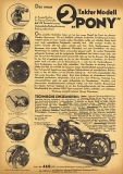 Preview: NSU Pony 200 Prospekt 1935 Preview: NSU Pony 200 Prospekt 1935