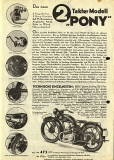 Preview: NSU Pony 200 Prospekt 1935 Preview: NSU Pony 200 Prospekt 1935