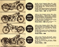 Preview: NSU Motorrad Programm 1936 Preview: NSU Motorrad Programm 1936