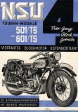 Preview: NSU 501 TS und 601 TS Prospekt 1936 Preview: NSU 501 TS und 601 TS Prospekt 1936