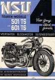 NSU 501 TS und 601 TS brochure 1936