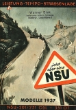 Preview: NSU 201 OSL, 251 OSL und 351 OT Prospekt 1937 Preview: NSU 201 OSL, 251 OSL und 351 OT Prospekt 1937