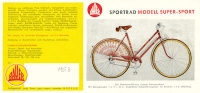 Bauer Sporträder Prospekt 1953