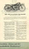 NSU Motorrad Programm 1924