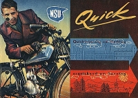 NSU Quick 98 ccm Prospekt 1.1950