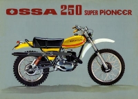 Ossa 250 Super Pioneer Prospekt 1976