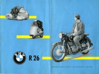 BMW R 26 Prospekt 1957