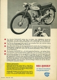 NSU Quickly Cavallino Prospekt 11.1957