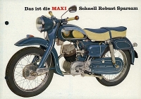 Preview: NSU Max, Maxi und Supermax Prospekt 10.1962