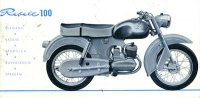 Horex Rebell 100 ccm brochure 1956