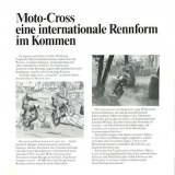 Husqvarna Moto Cross program 1969