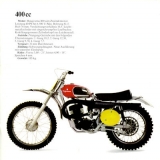 Husqvarna Moto Cross program 1969