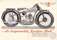 Stock GR 200 Prospekt ca. 1932