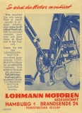 Lohmann Fahrrad-Motor Prospekt 1951