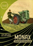 Monax Geräteträger brochure 1950s