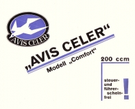 Avis Celer 200ccm Modell Comfort Prospekt ca.1930