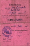 Be-Be Fahrzeugschein 1926