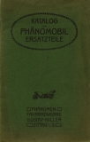 Phänomen Phänomobil Ersatzteilliste 1911