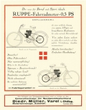 Ruppe bicycle motor brochure ca. 1926