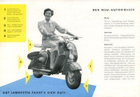 NSU Lambretta Roller Prospekt 1.1954