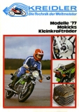 Kreidler Programm Mokicks Kleinkrafträder 3.1977