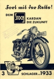 Stock Kardan 200 and 300 brochure 1933