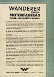 Wanderer Chrom-Motorfahrrad Prospekt 5.1931