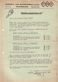 Messerschmitt Mokuli Händlerschreiben Preisliste 1963