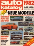 Auto Katalog 1982 Nr.25