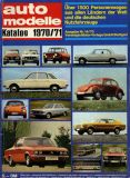 Auto Modelle 1970/71 Nr.14