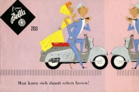 Zündapp Bella 203 Prospekt  1957