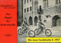 Preview: Zündapp Combinette S Prospekt 1957 Preview: Zündapp Combinette S Prospekt 1957