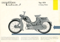 Preview: Zündapp Combinette S Prospekt 1957 Preview: Zündapp Combinette S Prospekt 1957
