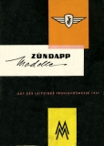Preview: Zündapp Programm 1957 Preview: Zündapp Programm 1957