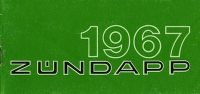 Zündapp Kalender 1967