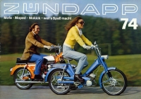 Zündapp Mofa Moped Mokick program 1974