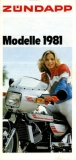 Preview: Zündapp Programm 1981 Preview: Zündapp Programm 1981