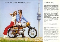 Zündapp Motorrad Programm 1972