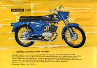 Zündapp Motorrad Programm 1971
