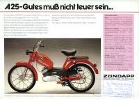 Preview: Zündapp Mofa A 25 Prospekt 1984 Preview: Zündapp Mofa A 25 Prospekt 1984