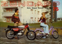 Zündapp Mofa Moped Mokick Programm 1975